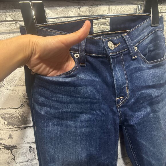 EUC Hudson Krista Ankle Super Skinny Jeggings Size 26 - Picture 3 of 16